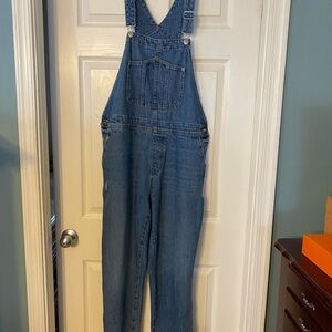 Old Navy Blue Denim Women's Overalls
